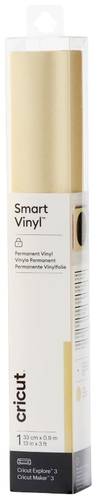 Cricut Smart Vinyl™ Permanent Folie Gold, Glanzeffekt von Cricut