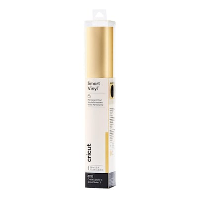Cricut Smart Vinyl Glanz Permanent 0.9 m (Shimmer gold) von Cricut