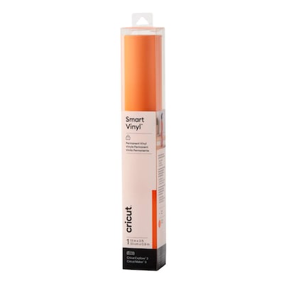 Cricut Smart Vinyl permanent 0.9m (orange) von Cricut