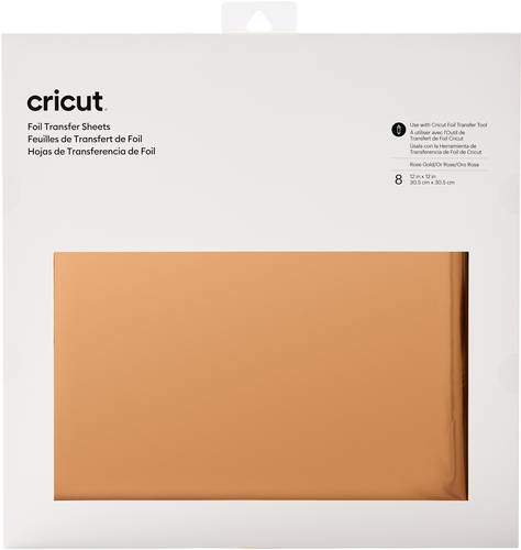 Cricut Transfer Foil Sheets Folie Roségold Cricut Transfer Foil Sheets Folie Roségold von Cricut