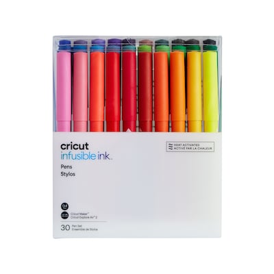 Cricut Ultimate Infusible Ink Stifte, Mehrfarbig, 30 Stück von Cricut