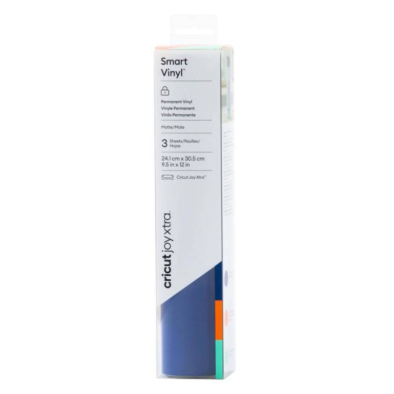 Cricut Vinylfolie permanent 24.1 cm x 30.5 cm 3 St. farbsortiert von Cricut