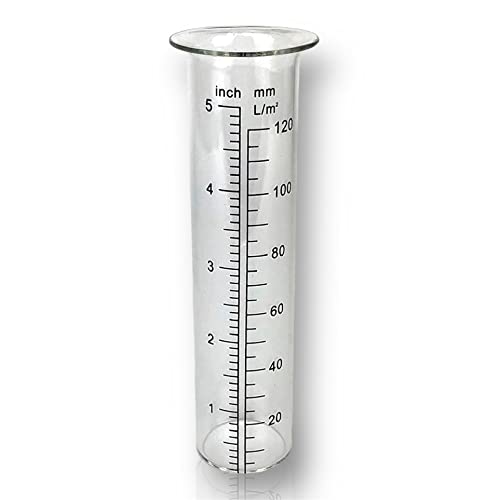 Crispe home & garden Regenmesserglas - Ersatzglas - Niederschlagsmengenmesser aus Glas - Wetterstation - wetterfest für den Garten -Durchmesser 3,4 cm - für alle Wasserstandsmesser aus Gusseisen Crispe home & garden Regenmesserglas - Ersatzglas - Niederschlagsmengenmesser aus Glas - Wetterstation - wetterfest für den Garten -Durchmesser 3,4 cm - für alle Wasserstandsmesser aus Gusseisen von Crispe home & garden