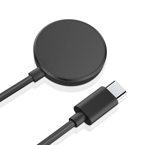 USB-C-Ladegerät für Samsung Watch-Ladegerät, kompatibel mit Samsung Galaxy Watch 7/6/6 Classic/5/5 Pro/4/4 Classic/3/Active/Active, magnetisches kabelloses Ladekabel für Classic/3 /Active/Active USB-C-Ladegerät für Samsung Watch-Ladegerät, kompatibel mit Samsung Galaxy Watch 7/6/6 Classic/5/5 Pro/4/4 Classic/3/Active/Active, magnetisches kabelloses Ladekabel für Classic/3 /Active/Active von Critin