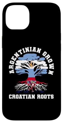 Argentinisch gewachsene kroatische Wurzeln, Argentinien, Kroatien Erbe Hülle für iPhone 14 Plus Argentinisch gewachsene kroatische Wurzeln, Argentinien, Kroatien Erbe Hülle für iPhone 14 Plus von Croatia Flag Designs Proud Croatian Roots