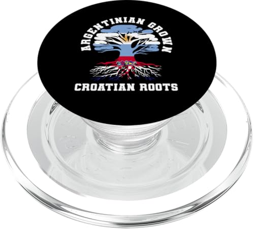 Argentinisch gewachsene kroatische Wurzeln, Argentinien, Kroatien Erbe PopSockets PopGrip für MagSafe Argentinisch gewachsene kroatische Wurzeln, Argentinien, Kroatien Erbe PopSockets PopGrip für MagSafe von Croatia Flag Designs Proud Croatian Roots