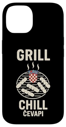 Cevapi Grill Kroatien Essen lustig kroatisch BBQ Grill Chill Hülle für iPhone 14 Cevapi Grill Kroatien Essen lustig kroatisch BBQ Grill Chill Hülle für iPhone 14 von Croatia Flag Designs Proud Croatian Roots