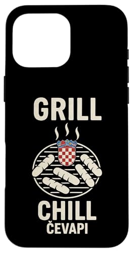 Cevapi Grill Kroatien Essen lustig kroatisch BBQ Grill Chill Hülle für iPhone 16 Pro Max Cevapi Grill Kroatien Essen lustig kroatisch BBQ Grill Chill Hülle für iPhone 16 Pro Max von Croatia Flag Designs Proud Croatian Roots