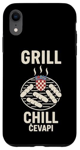 Cevapi Grill Kroatien Essen lustig kroatisch BBQ Grill Chill Hülle für iPhone XR Cevapi Grill Kroatien Essen lustig kroatisch BBQ Grill Chill Hülle für iPhone XR von Croatia Flag Designs Proud Croatian Roots
