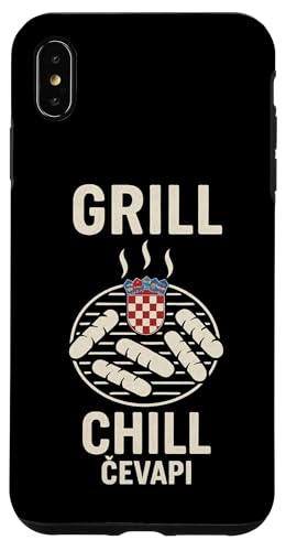 Cevapi Grill Kroatien Essen lustig kroatisch BBQ Grill Chill Hülle für iPhone XS Max Cevapi Grill Kroatien Essen lustig kroatisch BBQ Grill Chill Hülle für iPhone XS Max von Croatia Flag Designs Proud Croatian Roots