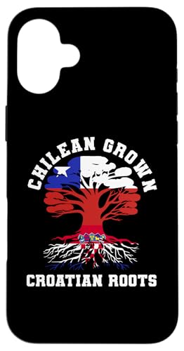 Chilenisch gewachsene kroatische Wurzeln Chile Kroatien Erbe Hülle für iPhone 16 Plus Chilenisch gewachsene kroatische Wurzeln Chile Kroatien Erbe Hülle für iPhone 16 Plus von Croatia Flag Designs Proud Croatian Roots