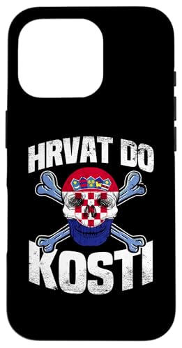 Croat To The Bone Hrvatska Pride Proud Kroatische Flagge Schädel Hülle für iPhone 16 Pro Croat To The Bone Hrvatska Pride Proud Kroatische Flagge Schädel Hülle für iPhone 16 Pro von Croatia Flag Designs Proud Croatian Roots