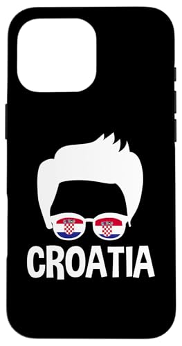 Kroatien Junge Silhouette Kroatische Flagge Sonnenbrille Herren Hülle für iPhone 16 Pro Max Kroatien Junge Silhouette Kroatische Flagge Sonnenbrille Herren Hülle für iPhone 16 Pro Max von Croatia Flag Designs Proud Croatian Roots