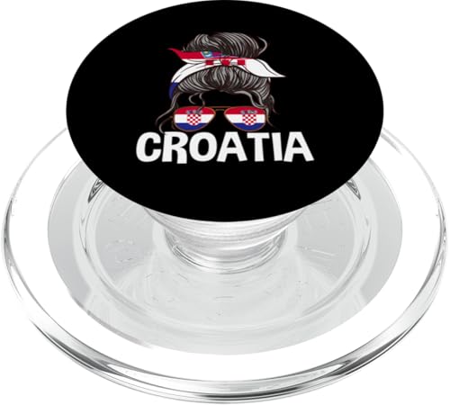 Kroatien Mädchen Unordentlicher Haarknoten Stolze Kroatische Frauen PopSockets PopGrip für MagSafe Kroatien Mädchen Unordentlicher Haarknoten Stolze Kroatische Frauen PopSockets PopGrip für MagSafe von Croatia Flag Designs Proud Croatian Roots