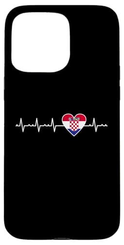 Kroatische Flagge Herzschlag Bekleidung Hrvatska Heart Wear Hülle für iPhone 15 Pro Max Kroatische Flagge Herzschlag Bekleidung Hrvatska Heart Wear Hülle für iPhone 15 Pro Max von Croatia Flag Designs Proud Croatian Roots