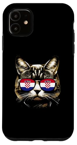 Kroatische Flagge Katzenliebhaber Kroatien Katzen Besitzer Kleid Hülle für iPhone 11 Kroatische Flagge Katzenliebhaber Kroatien Katzen Besitzer Kleid Hülle für iPhone 11 von Croatia Flag Designs Proud Croatian Roots