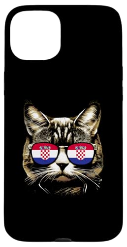 Kroatische Flagge Katzenliebhaber Kroatien Katzen Besitzer Kleid Hülle für iPhone 15 Plus Kroatische Flagge Katzenliebhaber Kroatien Katzen Besitzer Kleid Hülle für iPhone 15 Plus von Croatia Flag Designs Proud Croatian Roots