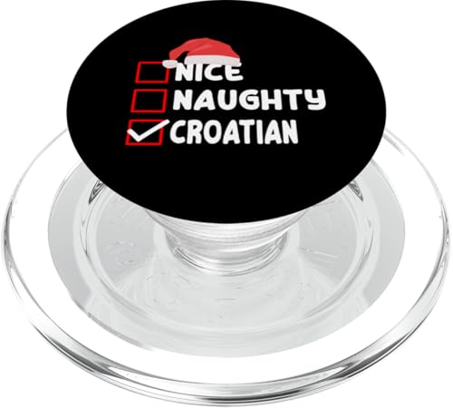 Lustige kroatische Weihnachtskleidung Hrvatska XMAS Humor PopSockets PopGrip für MagSafe Lustige kroatische Weihnachtskleidung Hrvatska XMAS Humor PopSockets PopGrip für MagSafe von Croatia Flag Designs Proud Croatian Roots