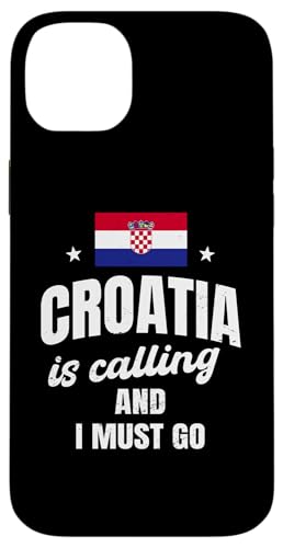Lustiger Kroatien-Liebhaber Spruch Kroatien Urlaub Bekleidung Hülle für iPhone 14 Plus Lustiger Kroatien-Liebhaber Spruch Kroatien Urlaub Bekleidung Hülle für iPhone 14 Plus von Croatia Flag Designs Proud Croatian Roots