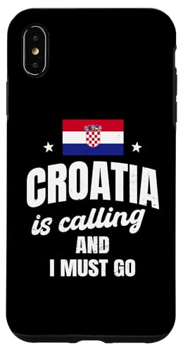 Lustiger Kroatien-Liebhaber Spruch Kroatien Urlaub Bekleidung Hülle für iPhone XS Max Lustiger Kroatien-Liebhaber Spruch Kroatien Urlaub Bekleidung Hülle für iPhone XS Max von Croatia Flag Designs Proud Croatian Roots
