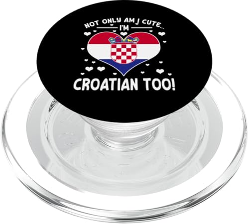 Niedlicher kroatischer Spruch lustiger kroatischer Humor PopSockets PopGrip für MagSafe Niedlicher kroatischer Spruch lustiger kroatischer Humor PopSockets PopGrip für MagSafe von Croatia Flag Designs Proud Croatian Roots