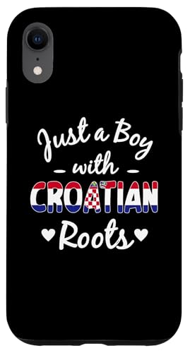 Nur ein Junge mit kroatischen Wurzeln Croat Boys Pride Hülle für iPhone XR Nur ein Junge mit kroatischen Wurzeln Croat Boys Pride Hülle für iPhone XR von Croatia Flag Designs Proud Croatian Roots
