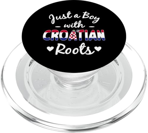 Nur ein Junge mit kroatischen Wurzeln Croat Boys Pride PopSockets PopGrip für MagSafe Nur ein Junge mit kroatischen Wurzeln Croat Boys Pride PopSockets PopGrip für MagSafe von Croatia Flag Designs Proud Croatian Roots