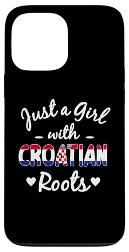 Nur ein Mädchen mit kroatischen Wurzeln Croat Girls Pride Hülle für iPhone 13 Pro Max Nur ein Mädchen mit kroatischen Wurzeln Croat Girls Pride Hülle für iPhone 13 Pro Max von Croatia Flag Designs Proud Croatian Roots