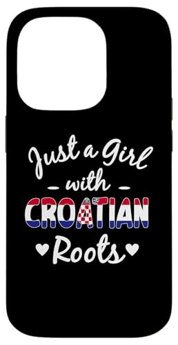 Nur ein Mädchen mit kroatischen Wurzeln Croat Girls Pride Hülle für iPhone 14 Pro Nur ein Mädchen mit kroatischen Wurzeln Croat Girls Pride Hülle für iPhone 14 Pro von Croatia Flag Designs Proud Croatian Roots