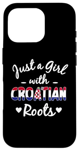 Nur ein Mädchen mit kroatischen Wurzeln Croat Girls Pride Hülle für iPhone 16 Pro Nur ein Mädchen mit kroatischen Wurzeln Croat Girls Pride Hülle für iPhone 16 Pro von Croatia Flag Designs Proud Croatian Roots