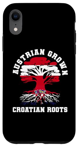 Österreich gewachsene kroatische Wurzeln Österreich Kroatien Erbe Hülle für iPhone XR Österreich gewachsene kroatische Wurzeln Österreich Kroatien Erbe Hülle für iPhone XR von Croatia Flag Designs Proud Croatian Roots