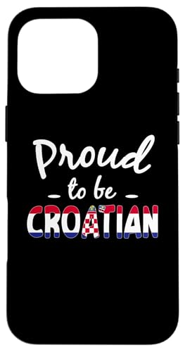 Stolz auf Kroatien Hrvatska Stolz Kroat Hülle für iPhone 16 Pro Max Stolz auf Kroatien Hrvatska Stolz Kroat Hülle für iPhone 16 Pro Max von Croatia Flag Designs Proud Croatian Roots