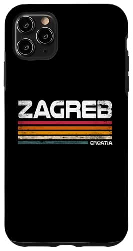 Zagreb Kroatien Retro Design Kroatische Hauptstadt Hülle für iPhone 11 Pro Max Zagreb Kroatien Retro Design Kroatische Hauptstadt Hülle für iPhone 11 Pro Max von Croatia Flag Designs Proud Croatian Roots