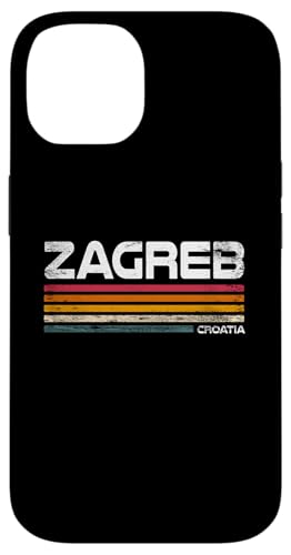Zagreb Kroatien Retro Design Kroatische Hauptstadt Hülle für iPhone 14 Zagreb Kroatien Retro Design Kroatische Hauptstadt Hülle für iPhone 14 von Croatia Flag Designs Proud Croatian Roots