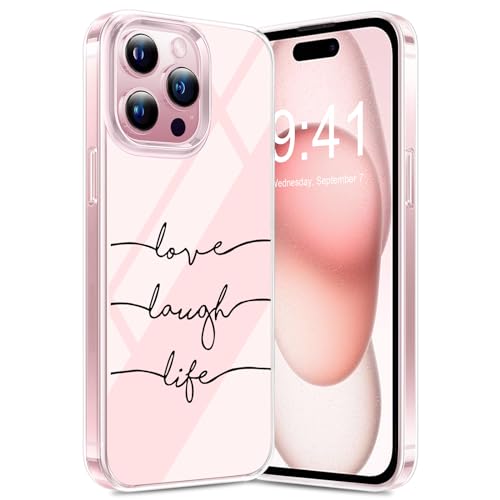 Croazhi Handyhülle Kompatibel mit iPhone 15 Pro Hülle Transparente Dünn Silikon Blumen Muster Schutzhülle für iPhone 15 Pro Bunt TPU Bumper Stoßfest für Apple 15 Pro 6,1 Zoll (D) von Croazhi