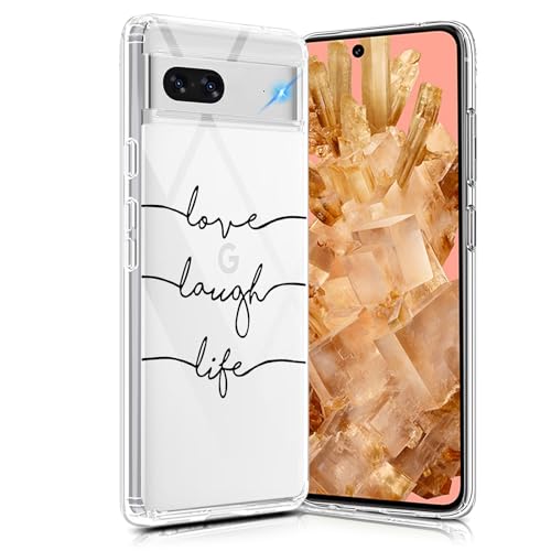 Croazhi Pixel 8 Handyhülle für Google Pixel 8 Hülle, Transparente Dünn Silikon Bunt Blumen Muster, Pixel 8 Handytasche Case 360 Grad Bumper Stoßfest Schutzhülle für Google 8 (D) von Croazhi