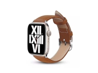 Crong Noble Band - Naturlederarmband für Apple Watch 38/40/41 mm (Mokka) von Crong