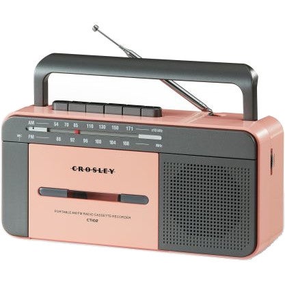 Crosley CT102A-RG Radio, Cassette Player & Recorder (Rose Gold) von Crosley