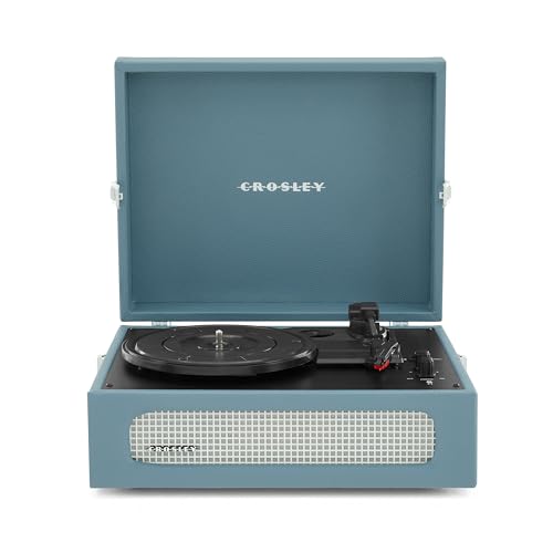 Crosley Plattenspieler, verwaschenes Blau, Blau - Washed Blue, Einheitsgröße von Crosley