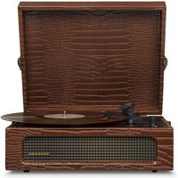 Crosley Voyager Portable Turntable - Brown Croc von Crosley