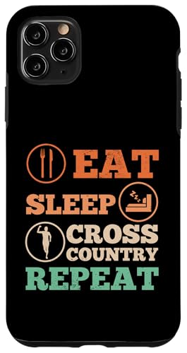 Crosslaufläufer XC Hülle für iPhone 11 Pro Max von Cross Country Running Gifts For Boys and Girls