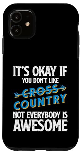 Crosslaufläufer XC Hülle für iPhone 11 von Cross Country Running Gifts For Boys and Girls