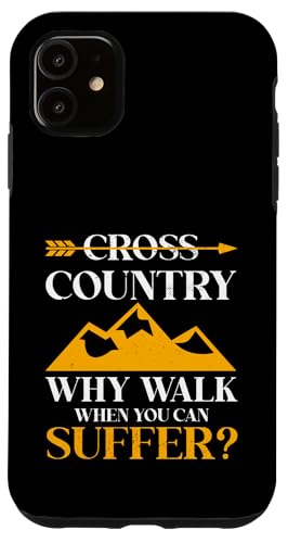 Crosslaufläufer XC Hülle für iPhone 11 von Cross Country Running Gifts For Boys and Girls