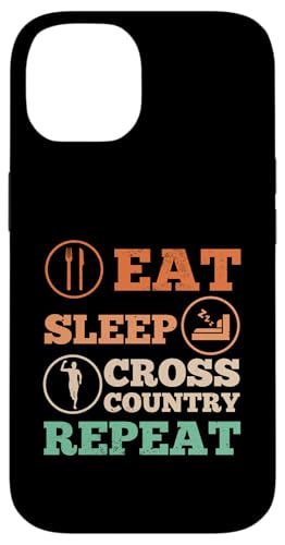 Crosslaufläufer XC Hülle für iPhone 14 von Cross Country Running Gifts For Boys and Girls