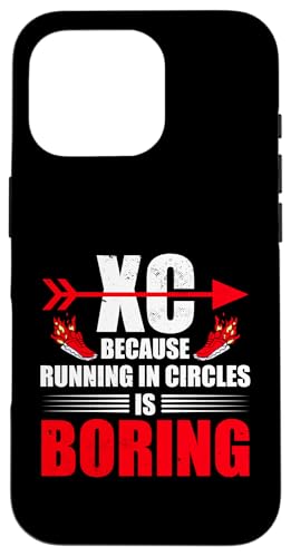 Crosslaufläufer XC Hülle für iPhone 16 Pro von Cross Country Running Gifts For Boys and Girls