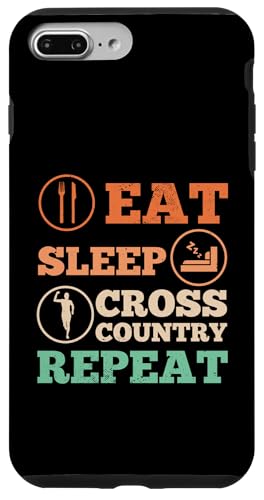 Crosslaufläufer XC Hülle für iPhone 7 Plus/8 Plus von Cross Country Running Gifts For Boys and Girls