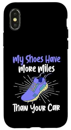 Crosslaufläufer XC Hülle für iPhone X/XS von Cross Country Running Gifts For Boys and Girls