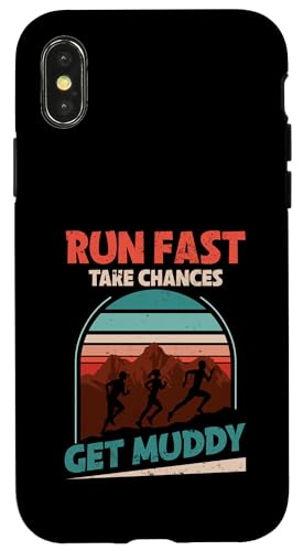 Crosslaufläufer XC Hülle für iPhone X/XS von Cross Country Running Gifts For Boys and Girls