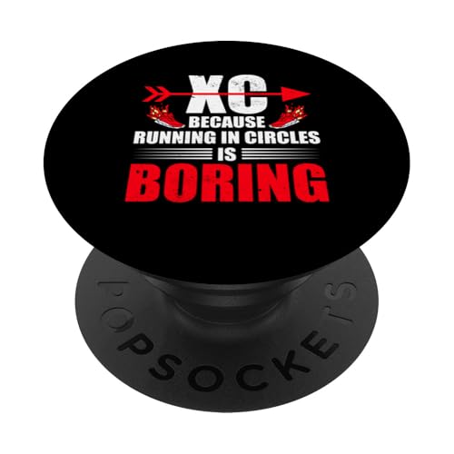 Crosslaufläufer XC PopSockets Klebender PopGrip Crosslaufläufer XC PopSockets Klebender PopGrip von Cross Country Running Gifts For Boys and Girls