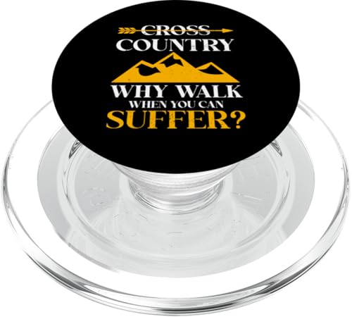 Crosslaufläufer XC PopSockets PopGrip für MagSafe von Cross Country Running Gifts For Boys and Girls